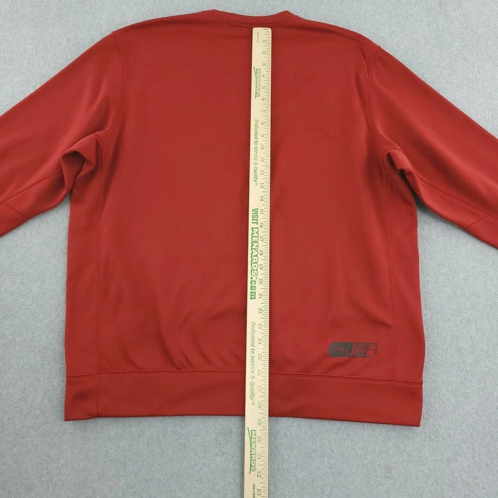 Nike Therma Fit Iowa State Cyclones Sweatshirt Mens XL Red NCAA Basketball